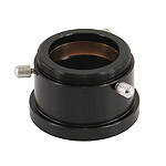 Adapter T2/T2 L=2,5 cm + adapter 1,25\" z 3 �rubami i mosi�nym pier�cieniem