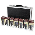 Zestaw 7 okular�w Baader Hyperion w walizce aluminiowej (ogniskowe: 5, 8, 10, 13, 17, 21 i 24 mm; SKU: 2454600)