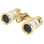 Lornetka teatralna Bresser Scala 3x25 bia�o - z�ota