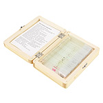 TKANKI ZWIERZ�CE - zestaw 30 pokazowych preparat�w biologicznych w walizeczce (Bresser; 5986000)