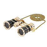 Lornetka teatralna DO 3x25 z �a�cuszkiem, czarna