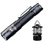 Zestaw latarka LED Fenix PD35R ACE + CL01 czarna