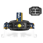Fenix HL60R + ALG03 diodowa latarka czo�owa (kolor: czarny) z adapterem do kasku