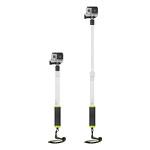 Wysi�gnik GoPole EVO-2 - wodoodporny, rozsuwany, przezroczysty
