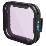 Filtr r�owy do nagrywania w zielonej wodzie Green Water Dive Filter (do kasetki Super Suit GP HERO7-6-5 Black)