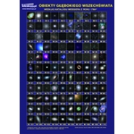 Karta Messiera - zdj�cia obiekt�w + mapa + dane obiekt�w 70x100cm dwustronna