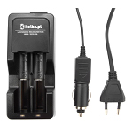 Auto charger / wall charger for 18650 / 14500 / AA