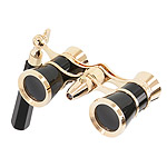 Lornetka teatralna Levenhuk Broadway 3x25 z o�wietleniem LED i r�czk� (325N, czarno-z�ota, lorgnon; SKU: 17784)