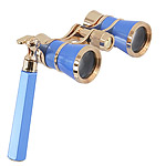 Lornetka teatralna Levenhuk Broadway 3x25 z r�czk�, kolor: b��kitna fala (325L, SKU: 70874)