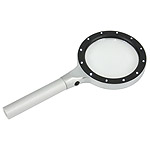 Lupa Bresser 2,5x / 85 mm aluminiowa z dwutrybowym pod�wietleniem diodowym