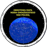 Obrotowa mapa nieba najdok�adniejsza fi=30 cm wodoodporna PAKIET HURTOWY 30 SZT