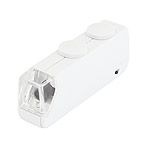 Mikroskop kieszonkowy lupa TPL 160x-200x - z o�wietleniem LED - waga: 35 gram�w