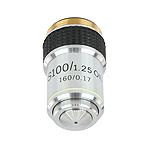 Obiektyw mikroskopowy 100x OIL 20 mm / NA 1.25 (TSMO100x)