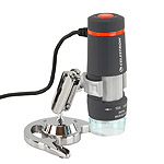 Mikroskop cyfrowy Celestron 10-40x i 150x / 2 Mpix / USB / ze statywem