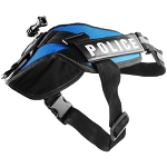 Mocowanie kamery GoPro dla psa, niebieskie