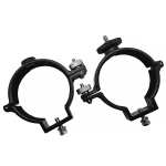 Obejmy (2 sztuki) o �rednicy 76 mm do refraktor�w 70 mm