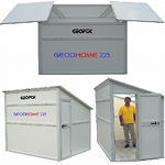 Obserwatorium astronomiczne Geoptik z rozsuwanym dachem