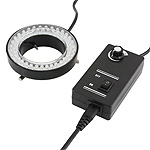 O�wietlacz diodowy bezcieniowy 64 LED z regulacj� nat�enia �wiat�a do mikroskop�w stereoskopowych/ 230 V (TPL)