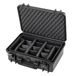 Walizka Panaro MAX430S/B FOTO (regulowane przegr�dki; kolor: czarny)