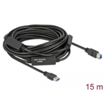 Aktywny kabel USB 3.2 Gen 1 USB Typ-A do USB Typ-B 15 m (PegasusAstro, SKU: PEG-USB3AEXT15M)