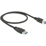 Zestaw 2 kabli USB 3.0 Typ-A m�ski - USB 3.0 Typ-B m�ski 0,5 m czarny (PegasusAstro, SKU: USB3B-05M)