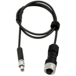 Eagle-compatible power cable with 5.5 - 2.1 connector and locking screw - 115cm for 8A port (PrimaLuceLab, SKU: PL1000037)
