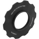 Adapter from M81 to M57 with stop ring for ESATTO 3\" and ARCO 3\" (PrimaLuceLab, SKU: PL3600279)
