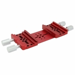 Side by side Losmandy plate 240mm PLUS large dovetail clamps (n.2 PLLMORVLPB + PLLLOS240P) (PrimaLuceLab, SKU: PLLPDLOS240PL)