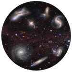 Galaxies - dysk do planetarium Sega Toys (Astrial)