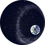 Earth - Ziemia z kosmosu, oryginalny dysk do planetarium Sega Toys