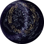 Northern Constellations - konstelacje nieba p�nocnego, oryginalny dysk do planetarium Sega Toys