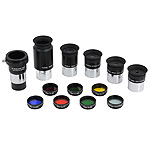 Zestaw okular�w PL, filtr�w oraz Barlow 2x w walizce ALU (1,25\", StarGuider)