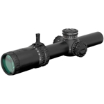 Luneta biegowa Swampfox Optics Arrowhead SFP LPVO 1-10x, Guerilla DOT BDC, czerwona siatka, czarna (SKU: ARH11024-B / 47103)