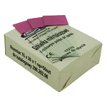 Szkie�ka mikroskopowe podstawowe szlifowane z r�owym polem do opisu (50 sztuk; SKU: 04-296.202.06)