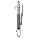 Wysi�gnik U-Shot 2.0 MONOCHROME srebrny, g�owica metalowa z gwintem foto 1/4 cala (XSories)