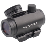 VictOptics Red Dot Sight CRL 1x22 3 MOA with Picatinny/Weaver Mount, Black (SKU: 33458 / RDSL17 / RDSL02)