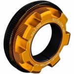 William Optics 3.5\" to 2\" RotoLock adapter gold (SKU: F-ROTO-A3.5-2GD)