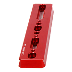 William Optics dual side dovetail Vixen / Arca Swiss 210 mm czerwony (M-PRC210RD)