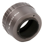 Pier�cie� M48x0,75 / micro 4/3 (William Optics, kolor: Space Grey / szary; SKU: YE-TR-M48MFT-TG)