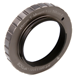M48x0.75 ring for Nikon F (William Optics, color: Space Grey; SKU YE-TR-M48NK-TG)