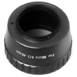 Pier�cie� M48x0,75 / Olympus - micro 4/3 (William Optics, kolor: czarny; SKU: TM-MFT-M48)