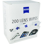 200 nas�czonych �ciereczek jednorazowych do czyszczenia optyki (pre-moinstend lens wipes, Zeiss; SKU: 2203-468 / 108851)