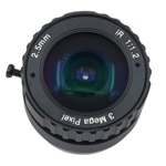 ZWO obiektyw f=2,5 mm 170 stopni (SKU: LENS-2.5)