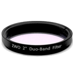 Filtr ZWO Duo-Band 2\" (aka DuoBand / Duo Band, SKU: ZWO-DB2)