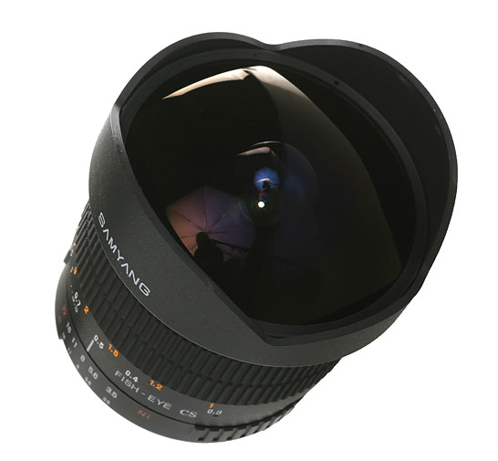 Samyang 8mm F3.5 fish-eye NIKON