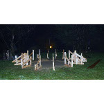  Budowa obserwatorium - dzień 1