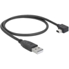 Zestaw 2 kabli USB 2.0-A m�ski - USB mini-B 5-pin m�ski k�towy 0,5 m (PegasusAstro, SKU: USB2MINI-05M)
