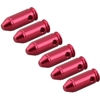 Zbijaki do broni Snap Caps .40 S&W, aluminium, 6 sztuk, czerwone (Vector Optics, SKU: SCSC-09 / 45602)