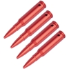 Zbijaki do broni Snap Caps .308 Win & .30-30 Win, aluminium, 4 sztuki, czerwone (Vector Optics, SKU: SCSC-11 / 45603)