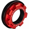 William Optics 3.5" to 2" RotoLock adapter red (SKU: F-ROTO-A3.5-2RD)